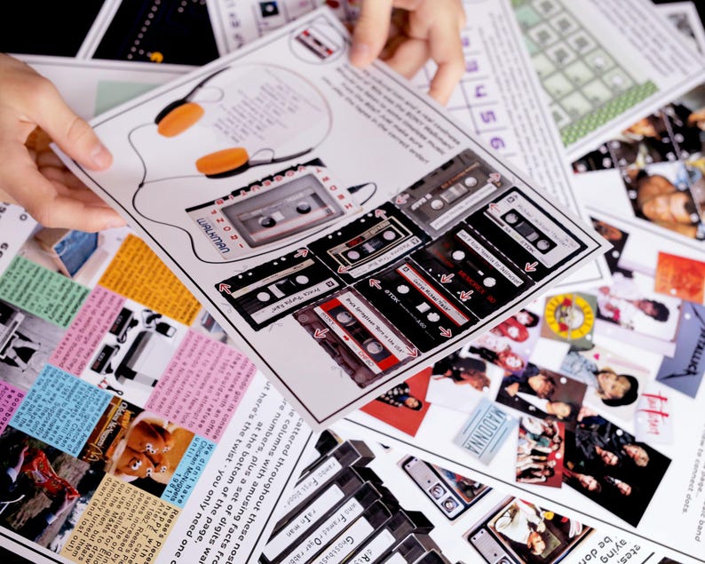Paper Walkman Back to the '80s Escape Room | Time Travel Party Game | Family Game ...