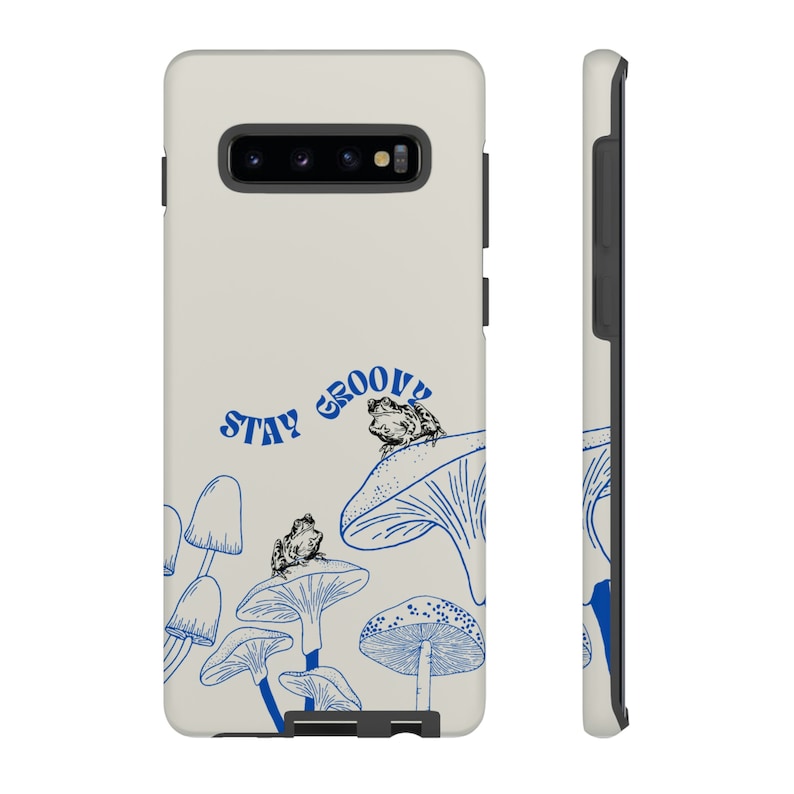 Stay Groovy Mushroom and Frog Tough iPhone Samsung Cases - Etsy