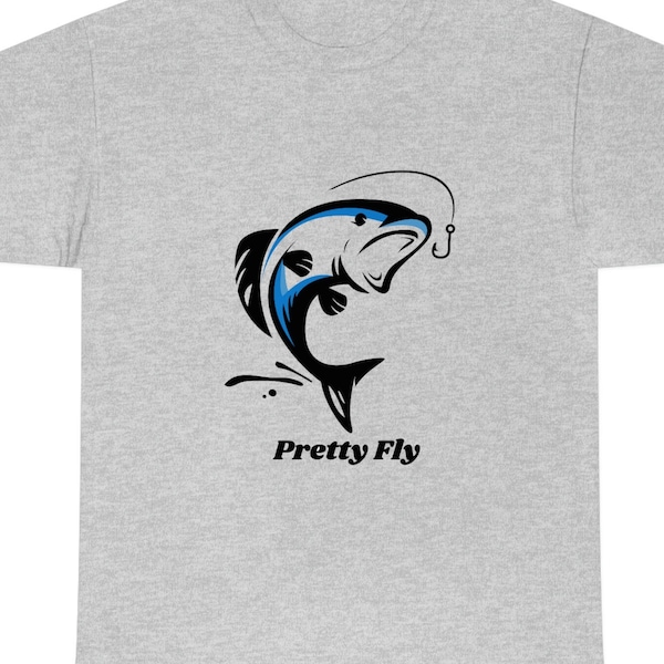 Pretty Fly  Fishing T-shirt Heavy Cotton Tee