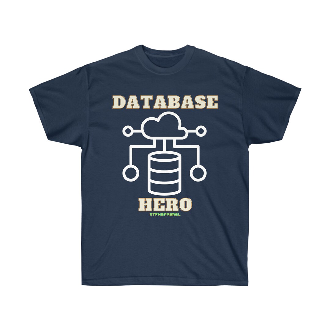 Database Hero - Funny Geek Gift DBA Datascience Sysadmin - Etsy