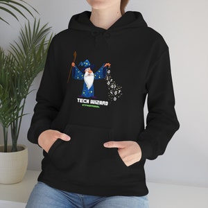 Tech Wizard -  Cloud, Sysadmin, Cloud Engineer, Architect, Azure, AWS, Network admin, Server Admin  Hoodie