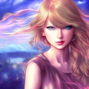 Taylor Swifts albums as anime through AI by folkhazed on Twitter  r TaylorSwift