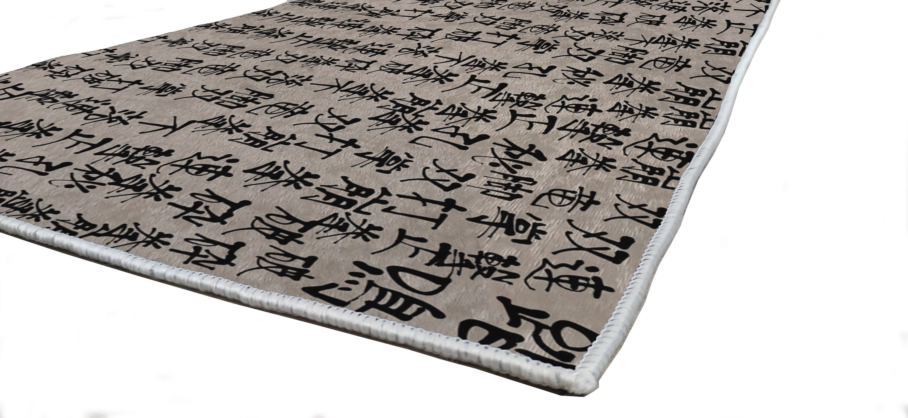 Area Rug With Kanji Characters Japanese Stylel Non-slip Rug - Etsy