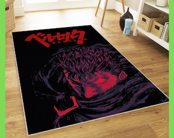 Anime Rug, Manga Webtoon Rug, Awesome Gift for Anime fans, Moder Decoration, Kids room Decor, Gift for Your Son, Gift for Boyfriend