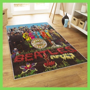 Album Cover Rug, Rock Music Decoration, Gift for Music Lovers, Best Decoration