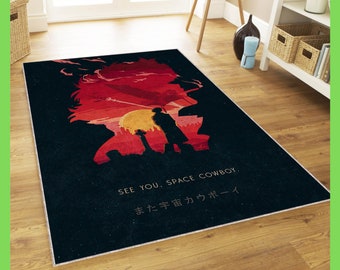 Awesome Gift for Anime fans, Anime Rug, Manga Webtoon Rug, Moder Decoration, Kids room Decor, Gift for Your Son, Gift for Boyfriend