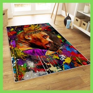 Basketball Legend Rug, Sport Rug, Weihnachtsgeschenk