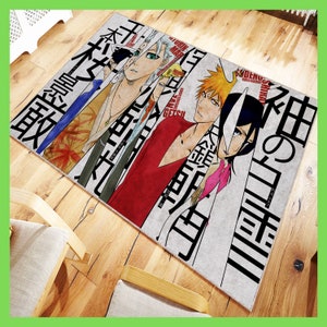 Anime Rug,  Gift for Anime fans, New Years Gift