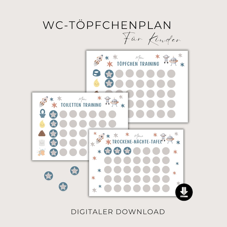 WC-Töpfchenplan