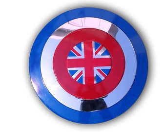 Captain Carter Shield Metal Prop Replica Handmade Cosplay & Display Shield