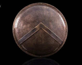Spartan Shield Replica Handmade Medieval Greek Warrior Battle Shield