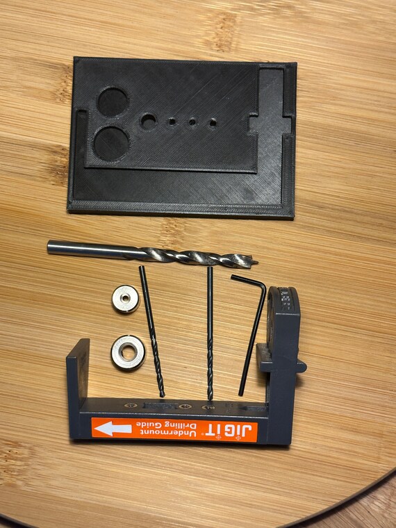Organizer for the Rockler Jigit Undermount Drilling Guide Etsy