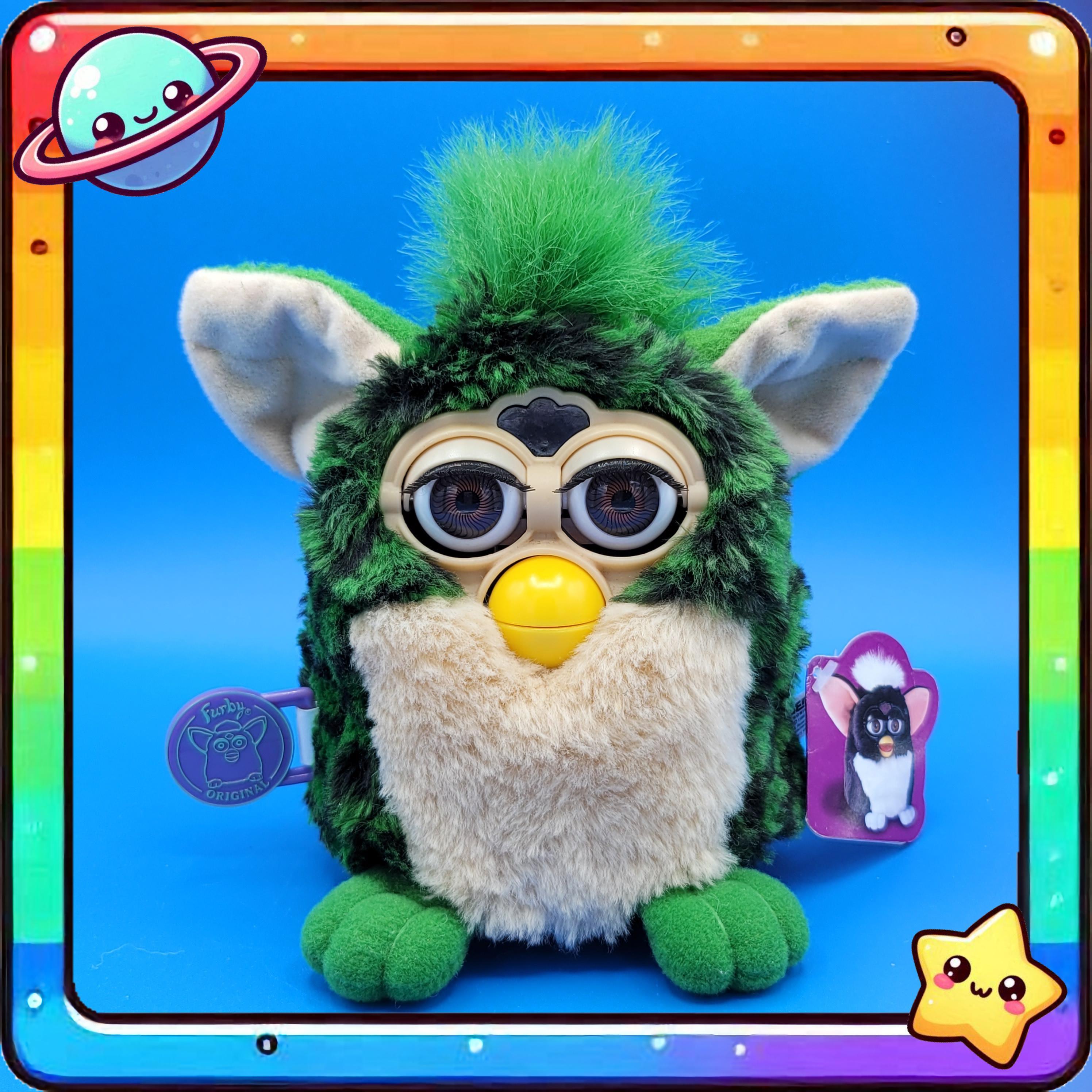 Vintage Green Turtle Furby: 1999 Gen5 Electronic Toy - Etsy