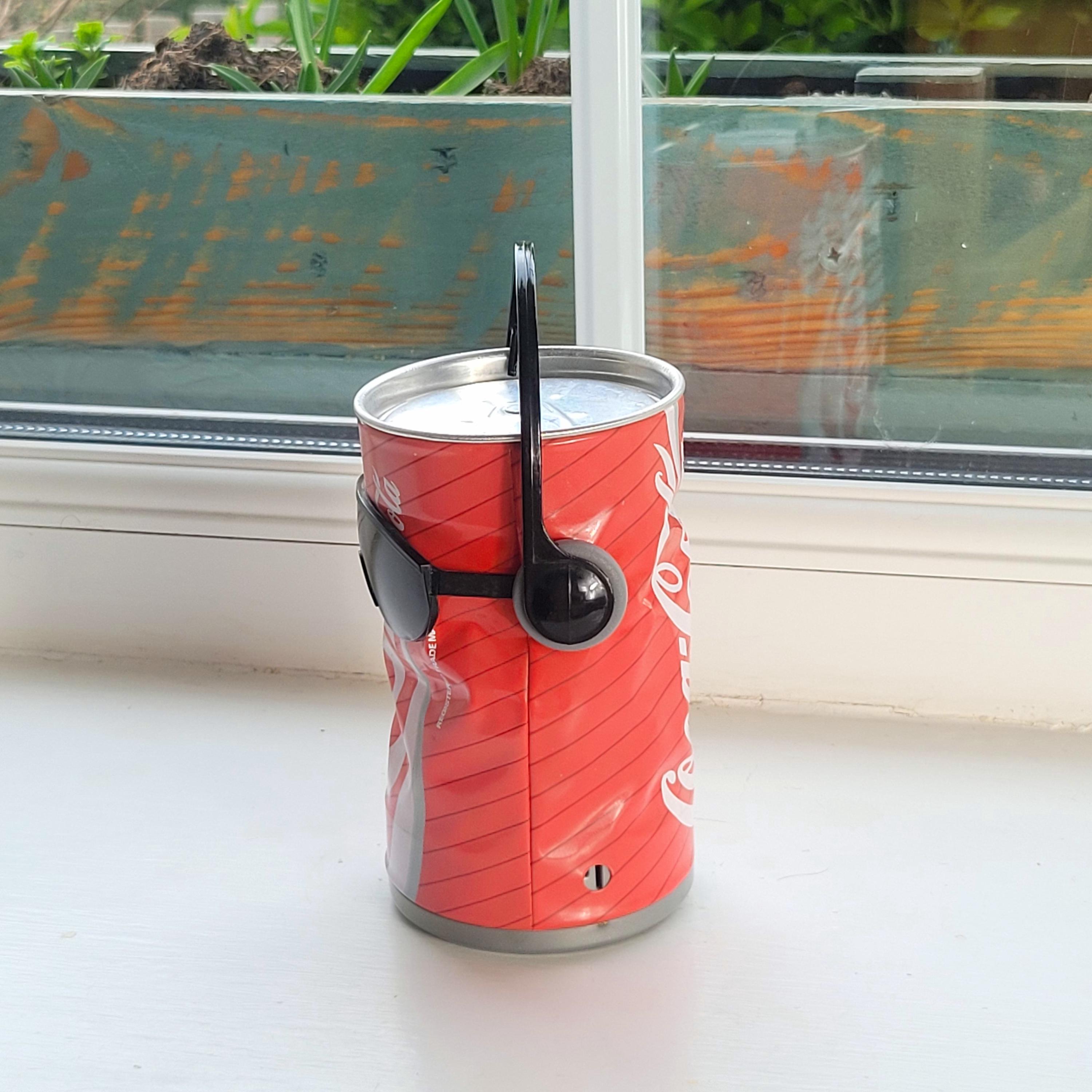 Rare Coca Cola Dancing Coke Can Funky Toy - Musican Vintage 90s