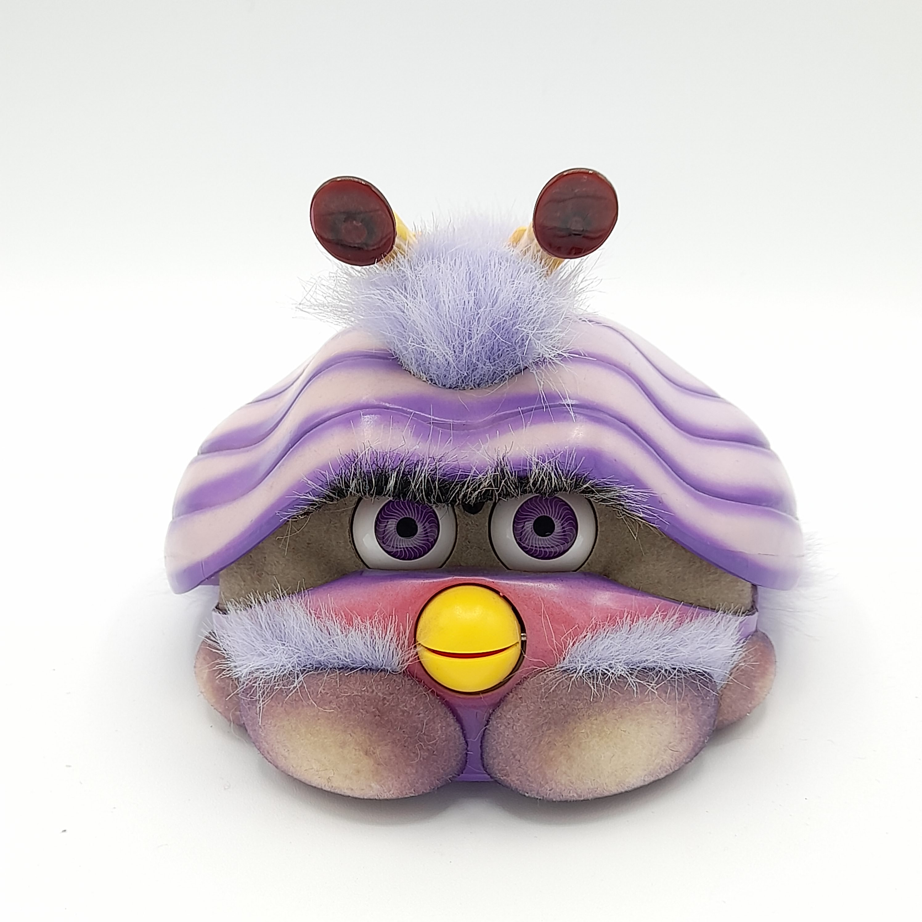 タイムセール 半額 Shelby Furby Looking Shell Lilac 1 Generation 2001 Vintage その他