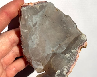 Red Chalcedony, Chalcedony Specimen, Unusual Red Chalcedony, Red Chalcedony Specimen, Smooth Chalcedony