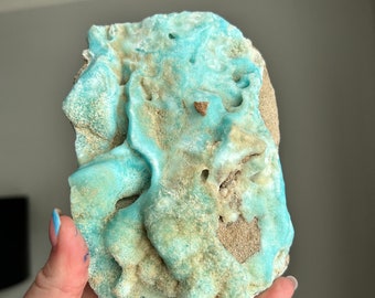Smithsonite Specimen, Large Smithsonite, Smithsonite, Blue Crystal, Smithsonite Piece