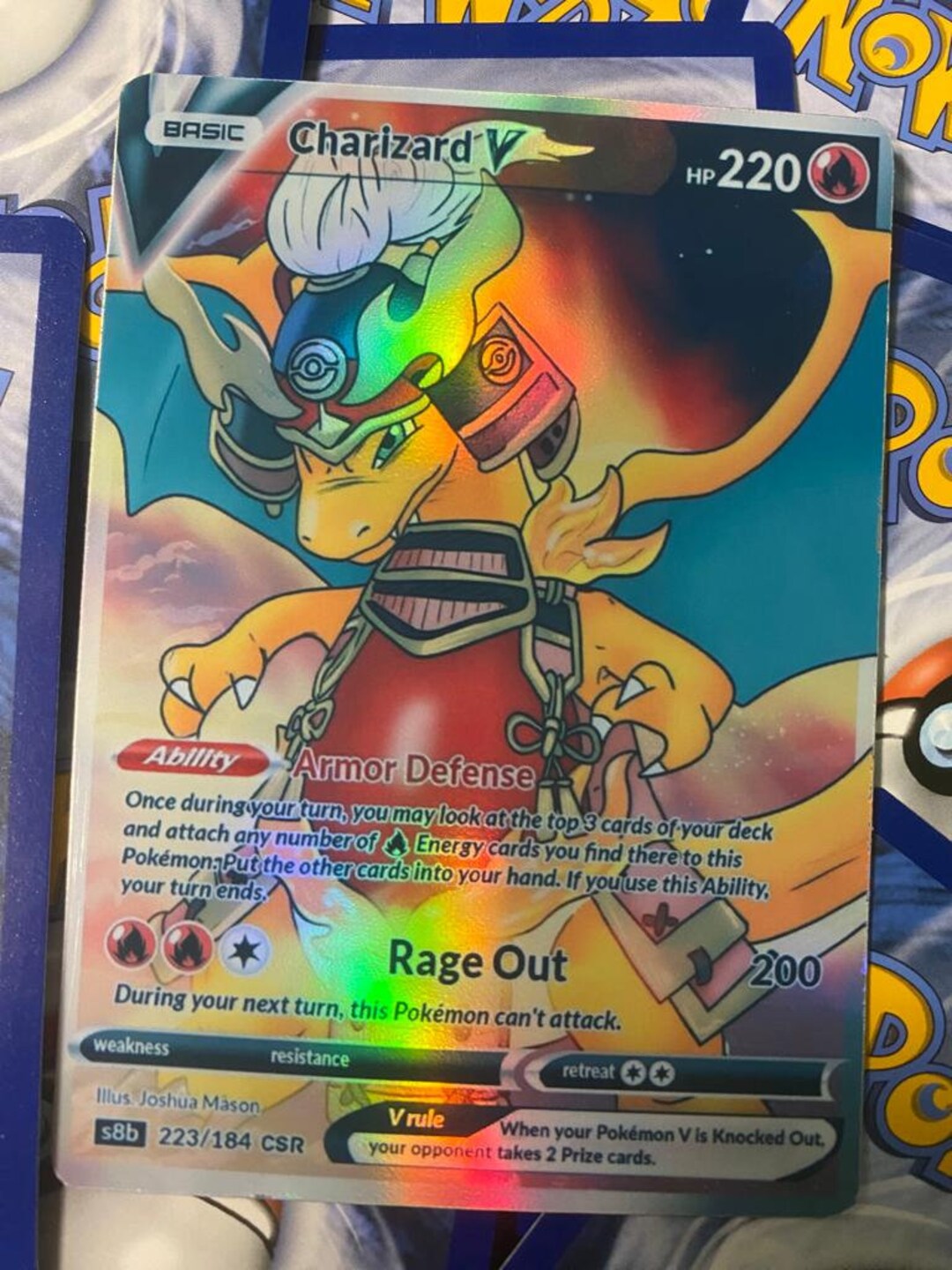 Ancient Charizard Tag Team Gx Vmax Ex Shadow Dark Pokemon Card - Etsy