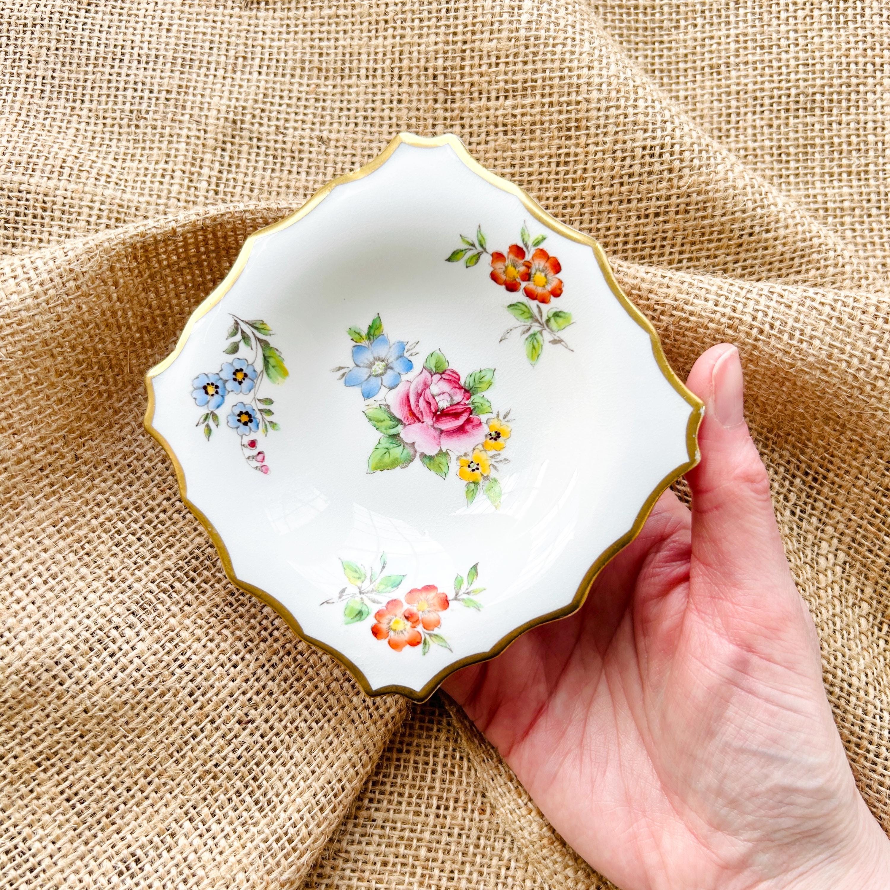 Dresden Trinket Dish - Etsy