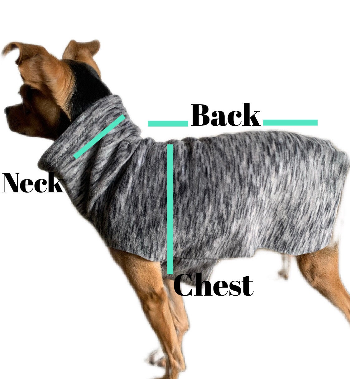 5 Size Dog PDF Sewing Pattern, Stretchable Dog Clothes Pattern, Instant ...