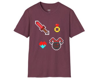 Pixel Art Unisex T-Shirt - Jesse Pixel Art Collection