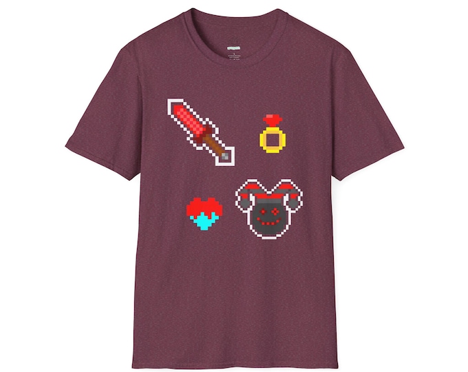 Pixel Art Unisex T-Shirt - Jesse Pixel Art Collection