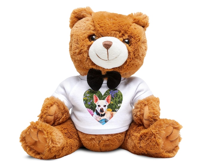 In Loving Memory of Miss Penny plush teddy bear