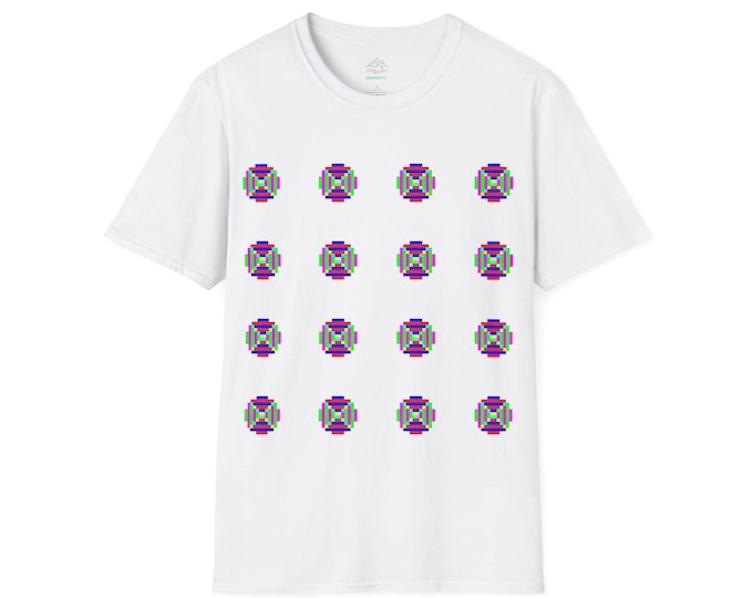 Colorful Graphic Unisex T-Shirt, Trendy Casual Wear, Art Lover Gift, Unique Fashion Statement