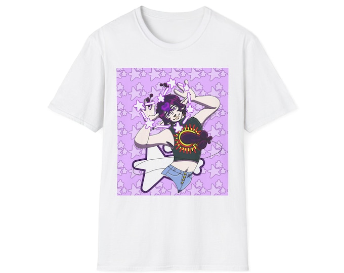 Shin Character Unisex Softstyle T-Shirt