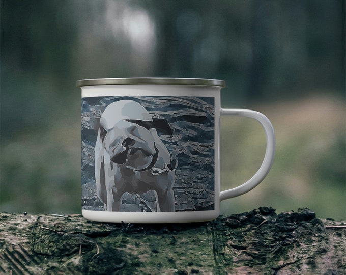 Day at the lake Camping Mug