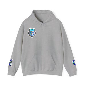 Pixel Art Bow Unisex Hoodie - Retro Gaming Vibe