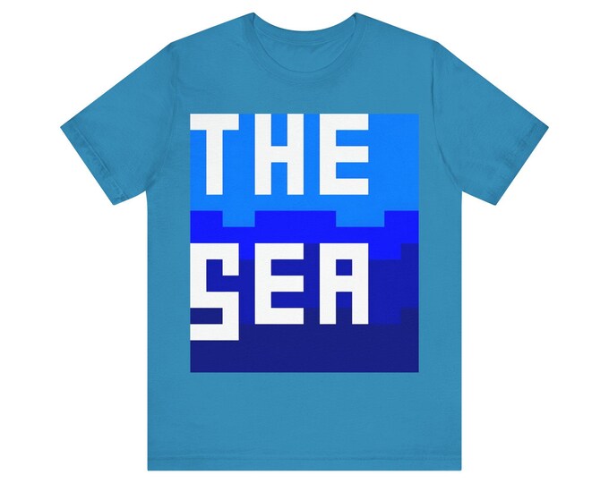 Ocean Vibes Tee | The Sea Graphic Shirt | Unisex Casualwear | Beach Lover Gift | Summer Fashion | Relaxed Fit T-Shirt