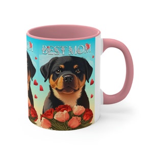 Rottweiler Coffee Mug Rottweiler Dog Lover Coffee Mug Gift for Rottweiler Owner Tea Mug  Rottweiler Gift Mother&#39;s Day Gift for Mom for Her