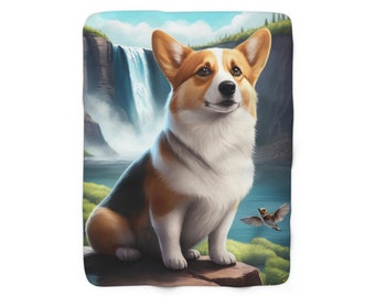 Corgi Blanket Corgi Lover Blanket for Corgi Owner Corgi Dog Blanket for Dog Lover