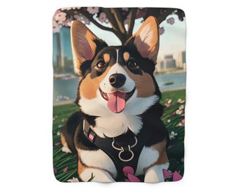 Corgi Blanket Corgi Lover Blanket for Corgi Owner Corgi Dog Blanket for Dog Lover