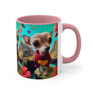 Charming Chihuahua Lover Coffee Mug - Gift for Chihuahua Owners - Adorable Chihuahua Tea Mug