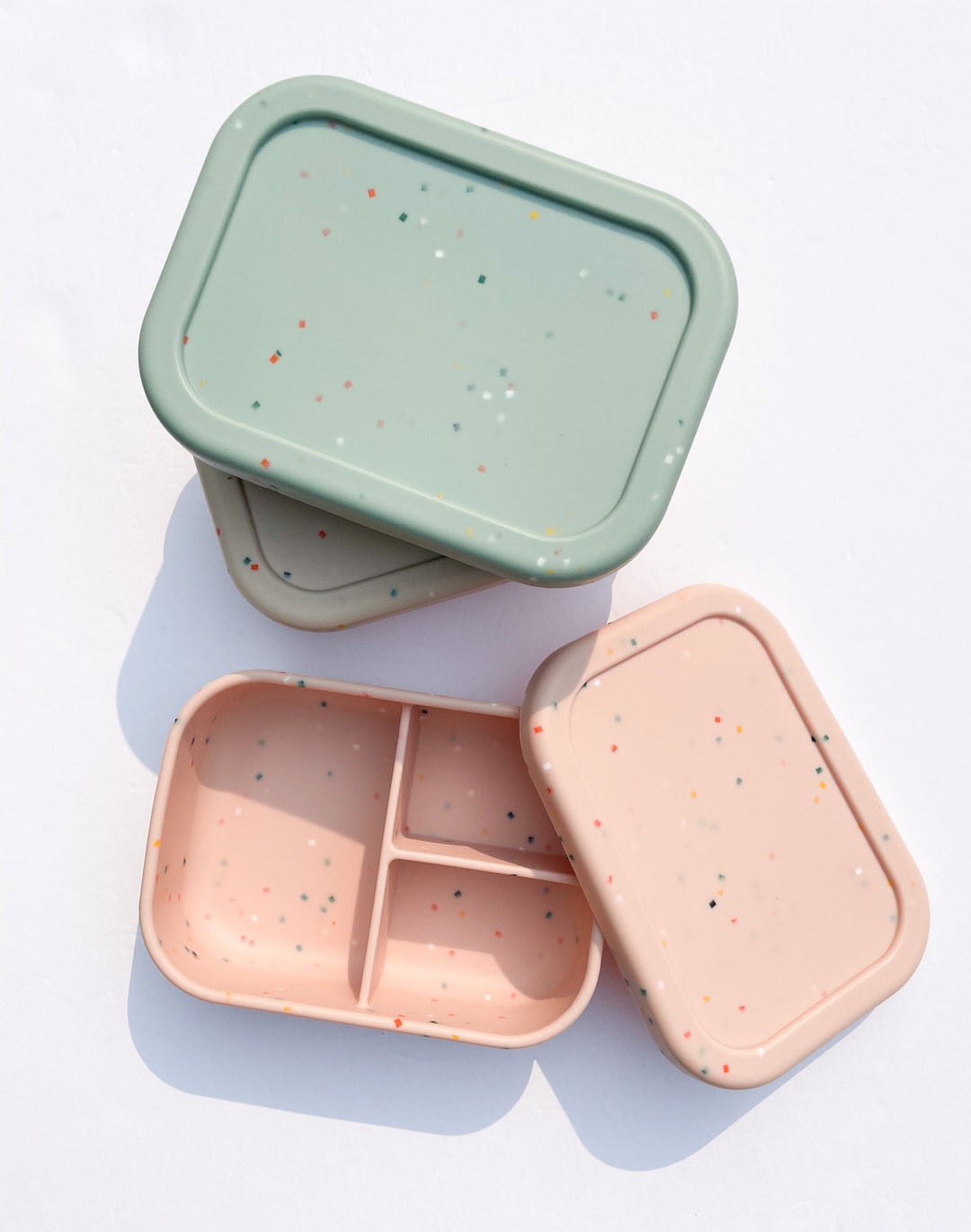 Silicone Bento Box DISHWASHER SAFE Etsy