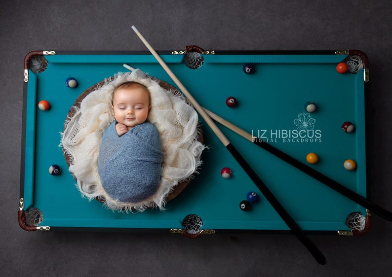Billiard, Billiard Table, Pool Table, Newborn Digital Backdrop, Newborn ...