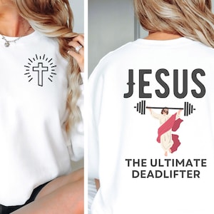 Jesus Loves Me Jesus Loves You Pump Cover TShirt Gym Shirt Pump Cover Christian Pump Cover Workout Shirt Christian Activewear Jesus Crewneck