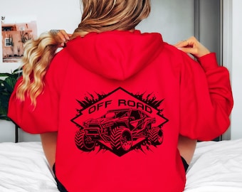 Off Road Sweatshirt, 4X4 Shirt, Adventure Hoodie, Outdoor Wear, SXS Sweatshirt, Camping Sweater,
