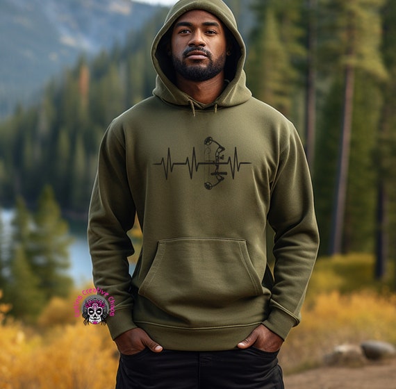 Bow Hunter Sweatshirt, Hunting Hoodie, Archery, Outdoor Sweatshirt, Christmas Gift, Outdoorsmen Shirt, Graphic Tee,