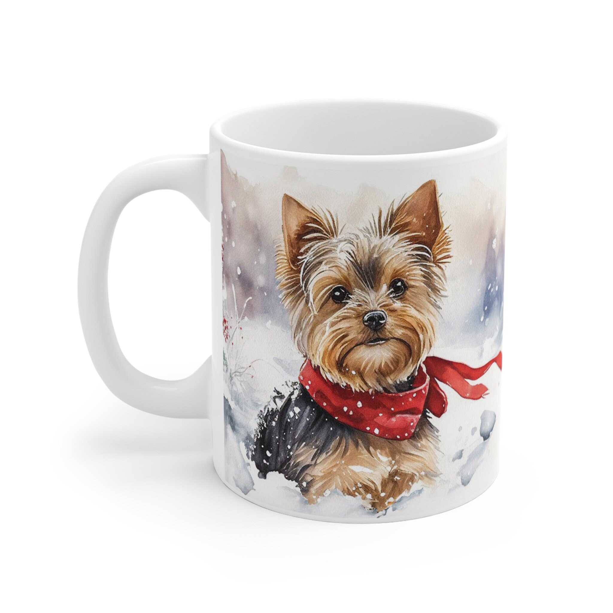 Biewer Terrier Holiday Mug Biewer Terrier Holiday Mug