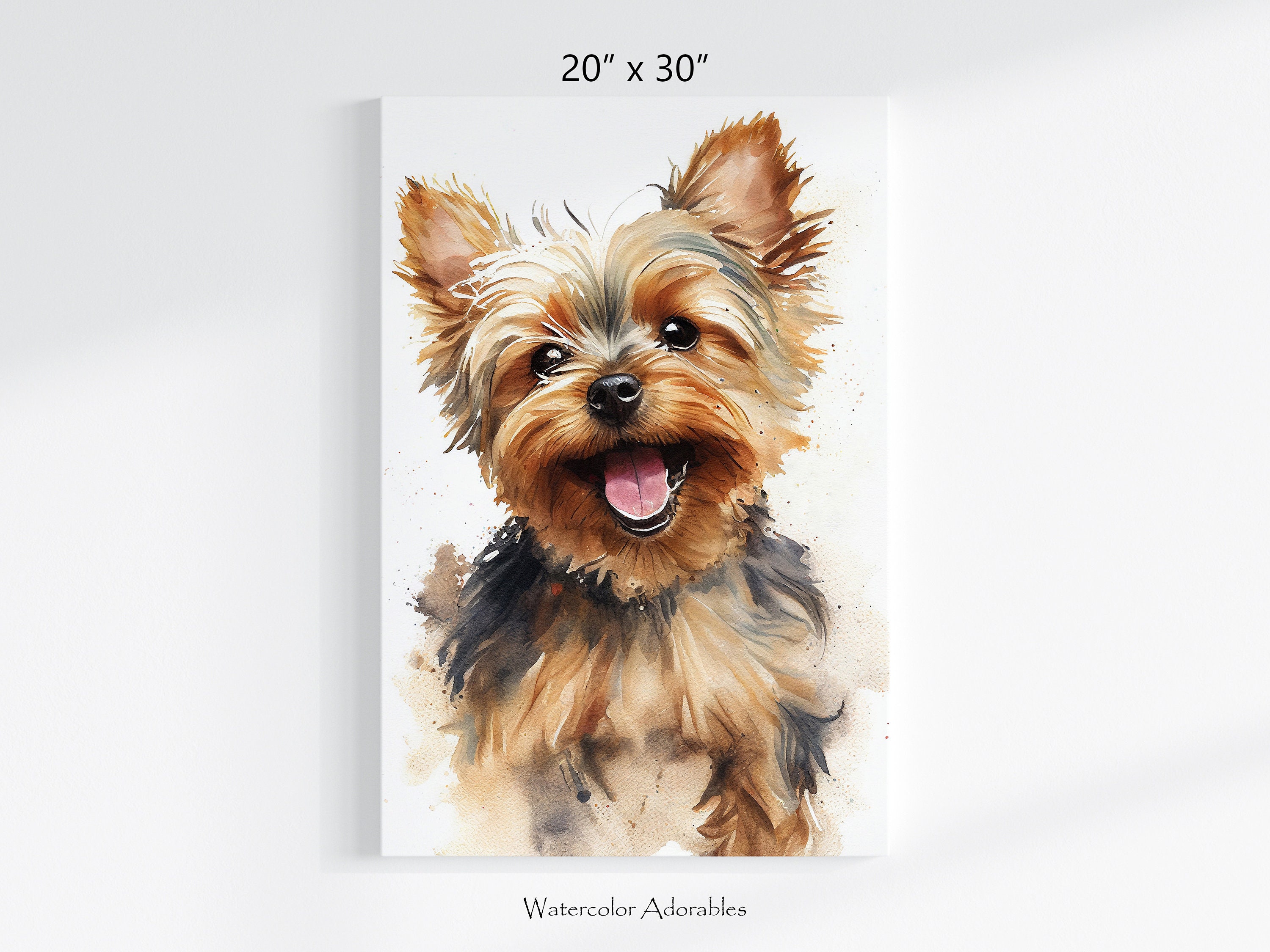Yorkie Laptop Sleeve (Multiple Sizes) - Watercolor Yorkie Laptop Sleeve (Multiple Sizes) - Watercolor