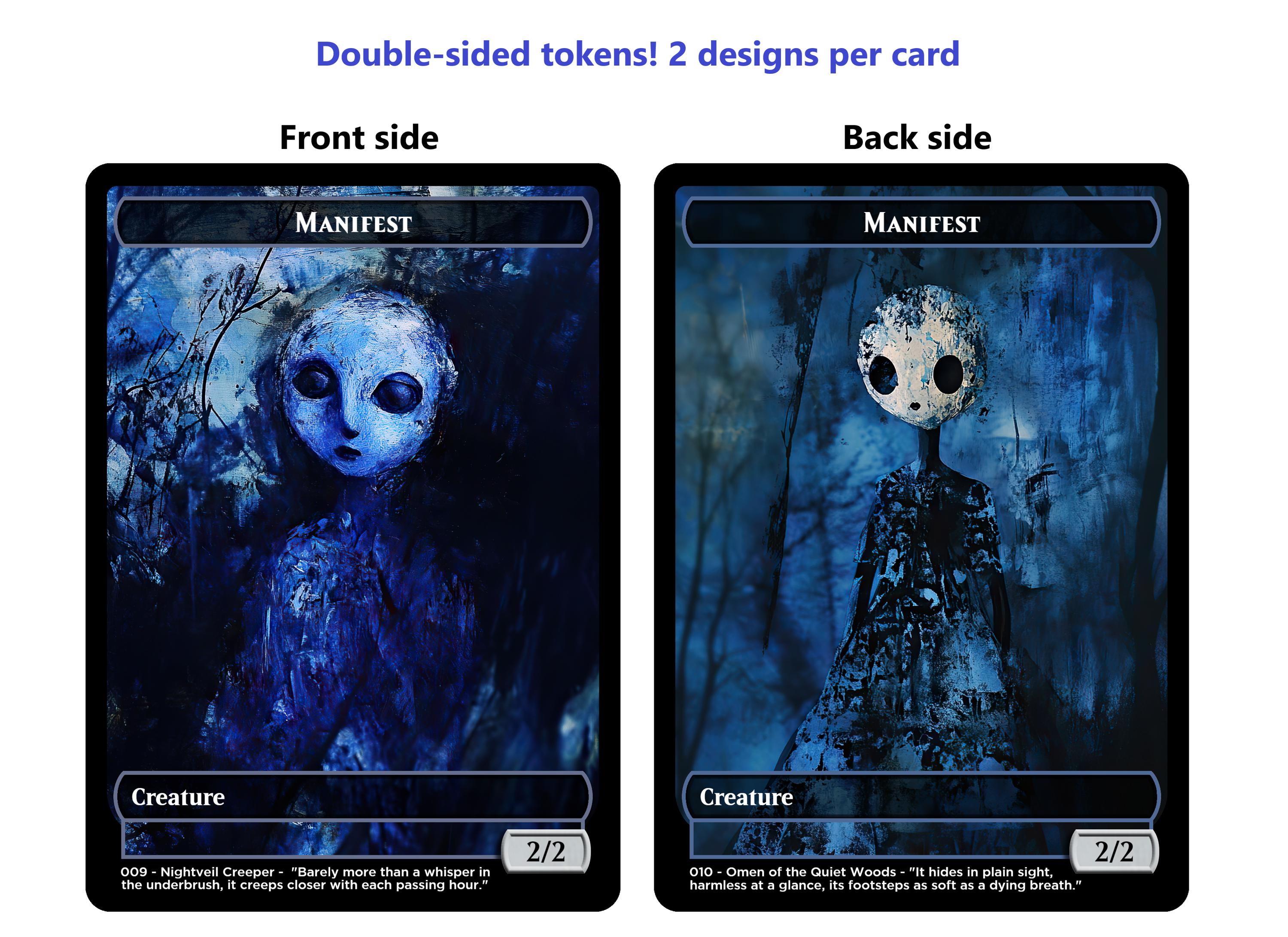 Custom Art Manifest Token for Zimone, Mystery Unraveler
