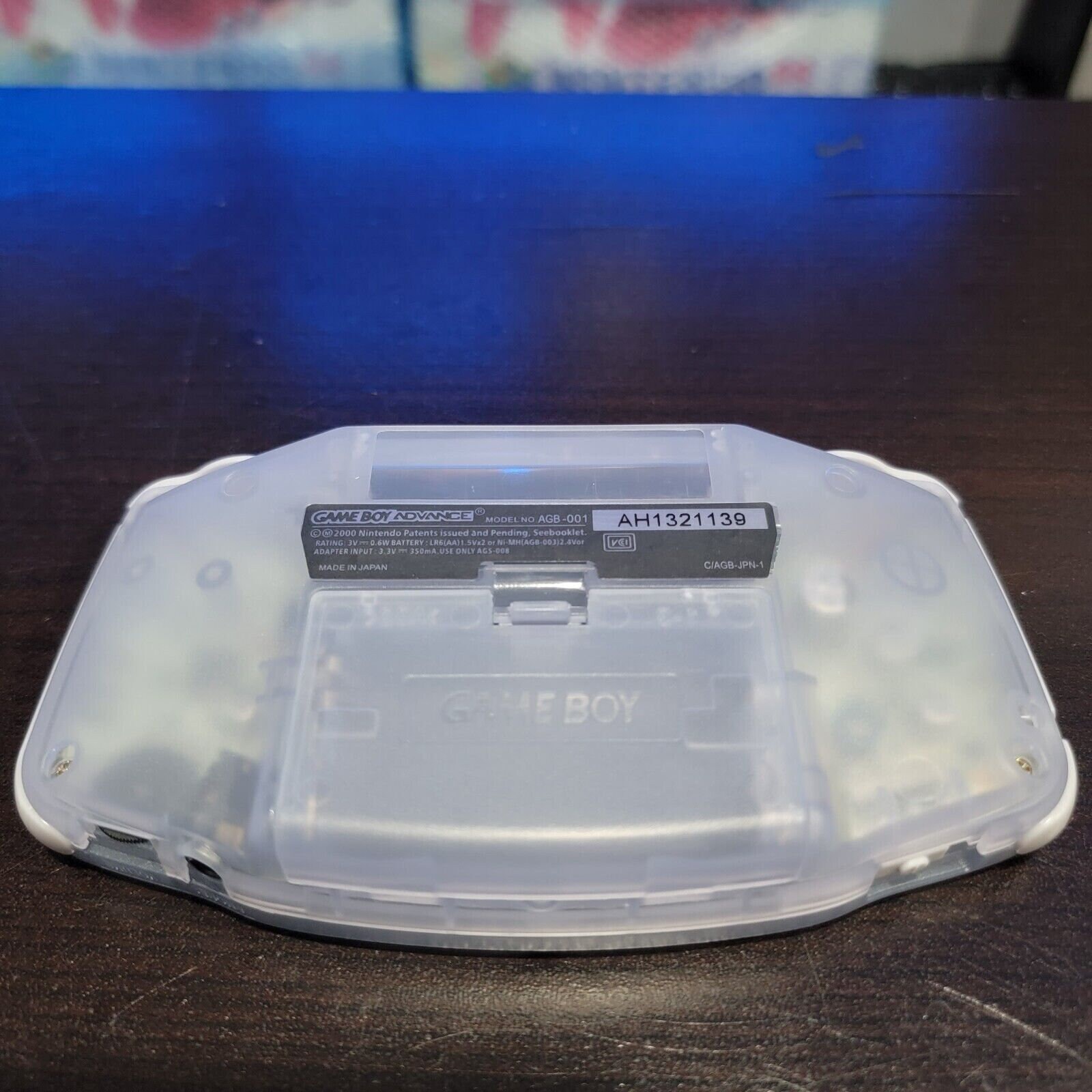 Glacial Gameboy Advance GBA Console With Ips V2 Backlight Etsy