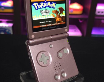 Authentic Nintendo Game Boy Advance SP - Pearl Blue - With