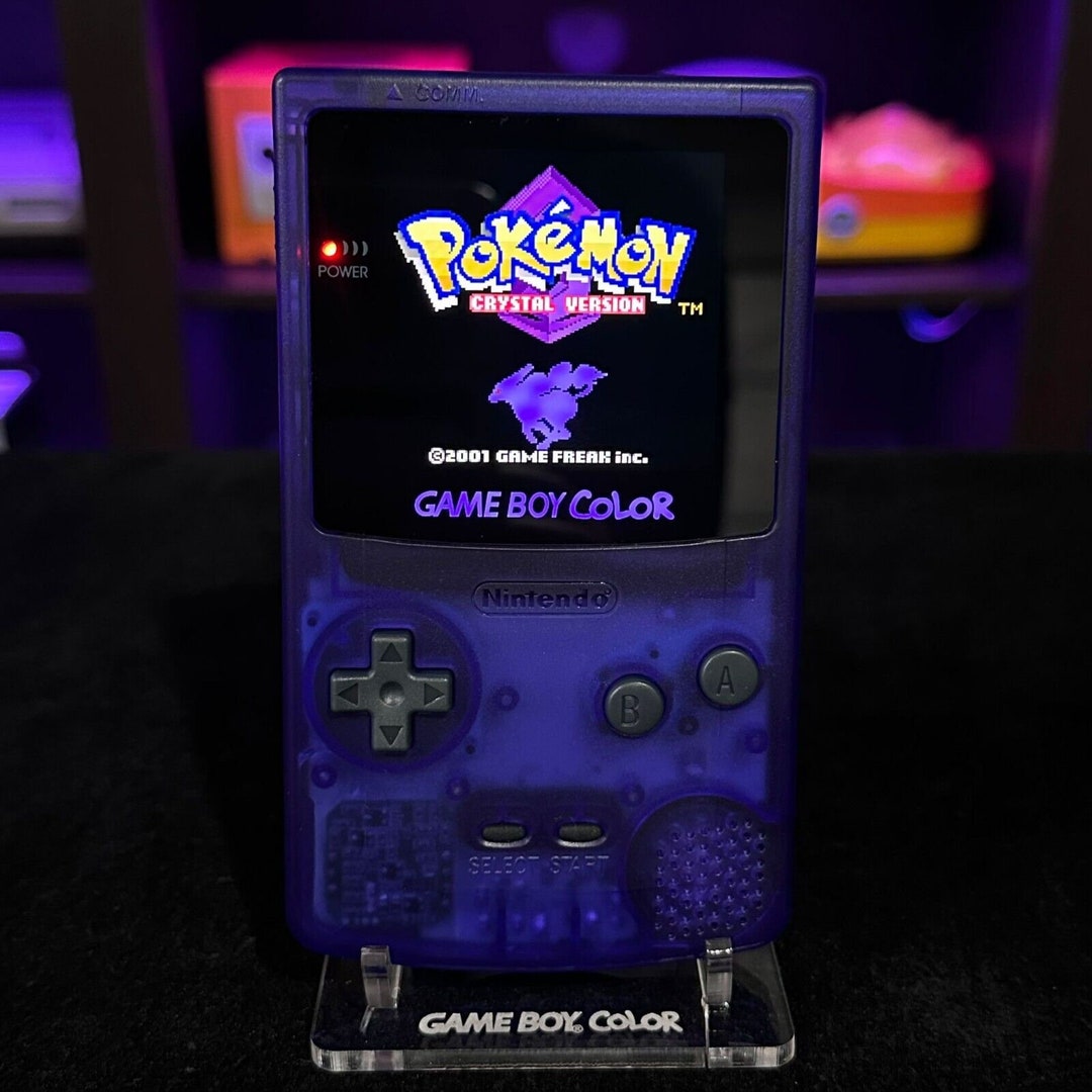 ゲームボーイカラー GAMEBOYCOLOR Game Boy Color Grape Nintendo Game Boy Color Nintendo Gameboy Color Colour Game Boy BACKLIT IPS Q5 GBC