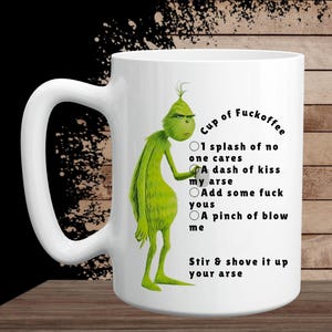 Funny Cup of Fuckoffee Coffee Mug