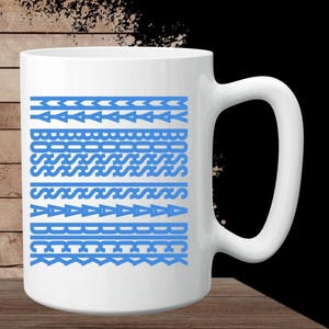 Koffiemok met verborgen scheldwoorden