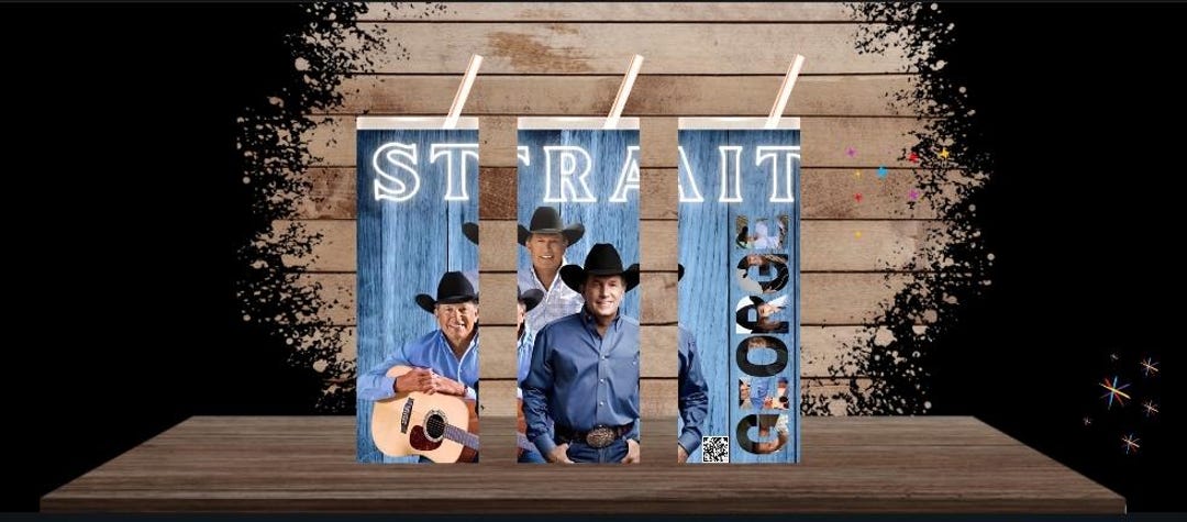 George Strait 20oz Tumbler With QR Code to Your Favorite Song - Etsy Canada
